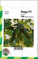 Семена огурца Амур F1, 100 семян ультраранний гибрид (40-45 дней), партенокарпик Bejo