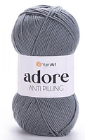 Пряжа Adore Yarnart-347 темно-сірий