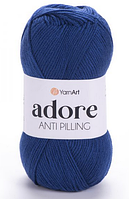 Пряжа Adore Yarnart-349 темо-синій