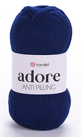Пряжа Adore Yarnart-350 темно-синій