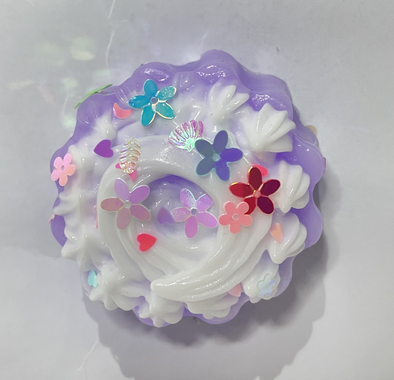 Сквіш « Таба лапка» ексклюзив Фіолетове тістечко, фото 1