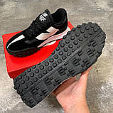 Кросівки чоловічі демісезонні New Balance чорні замшеві, фото 2