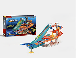 Гоночний трек 9988-61,мийка, автоматичний підіймач,3 машинки.