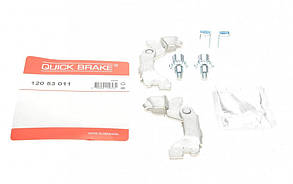 Тріскачка колодок ручника к-кт Citroen Jumper III 06- Quick Brake 120 53 011