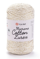 Macrame cotton Lurex (приблизно 2мм)