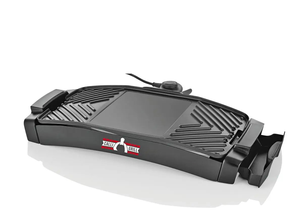 Настільний потужний електричний гриль барбекю Calli Grill XXL 2000Вт