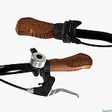 Велосипед міський Corso "Dream" DM-28064 + КОШИК (1) обладнання Shimano Nexus-3, 3 швидкості, алюмінієва рама, кошик, фара, фото 6