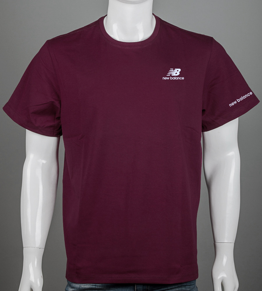 Футболка батал 2419б (Уп.4 шт. 3XL,4XL), Марсала, фото 1