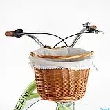 Велосипед міський Corso "Dream" DM-28064 + КОШИК (1) обладнання Shimano Nexus-3, 3 швидкості, алюмінієва рама, кошик, фара, фото 5