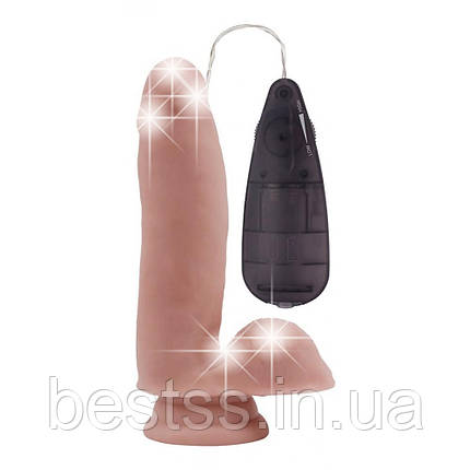 Вібратор - T-skin Real Mantric Muse Dildo Vibrator Flesh, фото 2