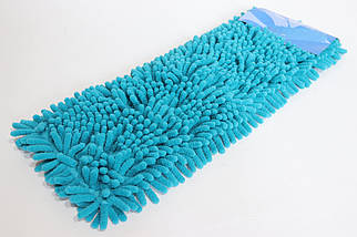 Запасна насадка з підкладкою на швабру-натирач 40*10 см 3004/turquoise, фото 5