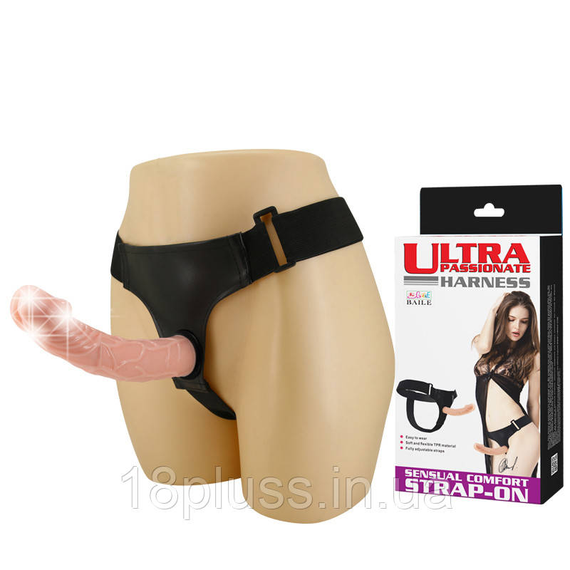 Жіночий страпон Strap-On For Woman Flesh, фото 1