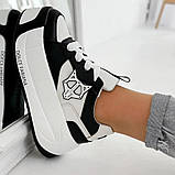 Стильні та легкі, комбіновані кросівки, фото 2