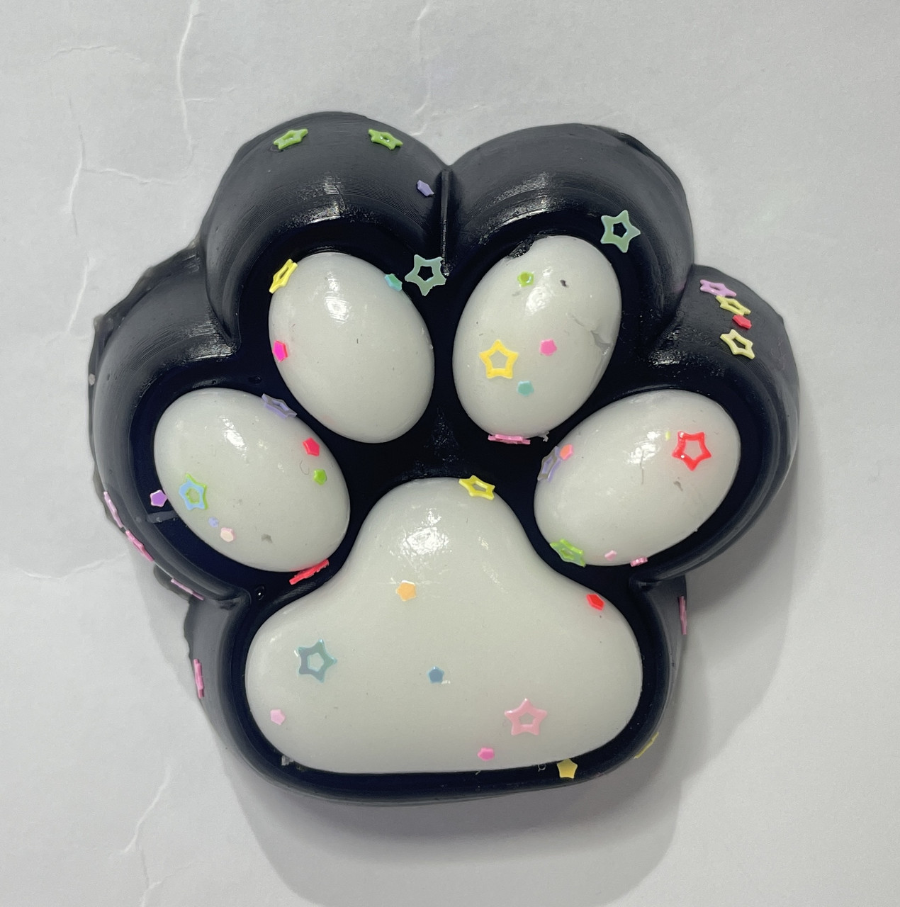 Сквиш « Таба лапка » Чёрно-белая, фото 1