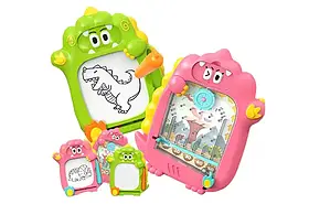 Дошка для писання + пінбол 2в1  168-8 розмір 32*18,5*31см