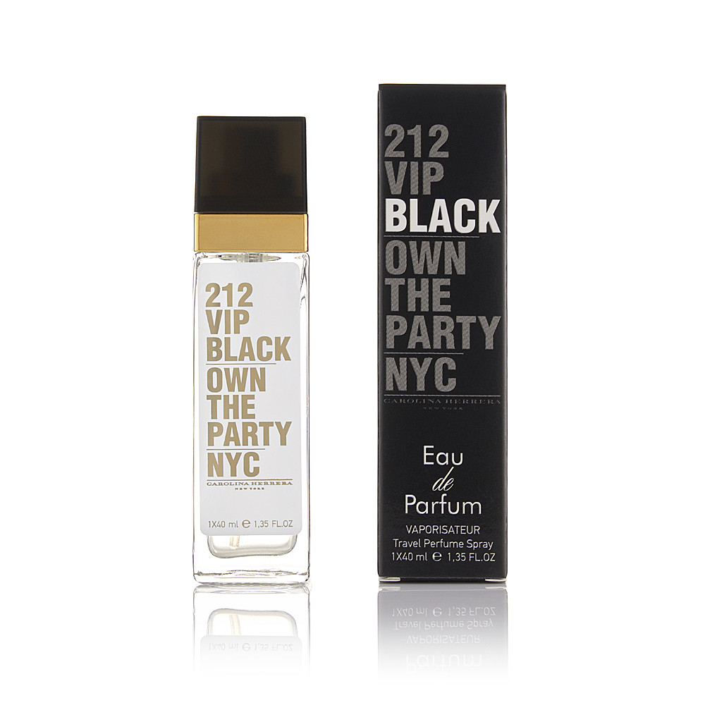 Міні-парфум Carolina Herrera 212 VIP Black чоловічі 40 мл