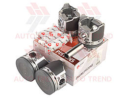 Поршень двигуна ВАЗ 2104,2105,2107 (76,6 ) (+0,60) (поршень, палець) анодовані (PX-LAD-4A-2801-060) (AMP)