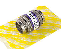 Гофра 45х100 Interlock кольчуга, CHERY AMULET, OPEL ASTRA, VECTRA (усиленная) (OEM) (45X100 ILM)