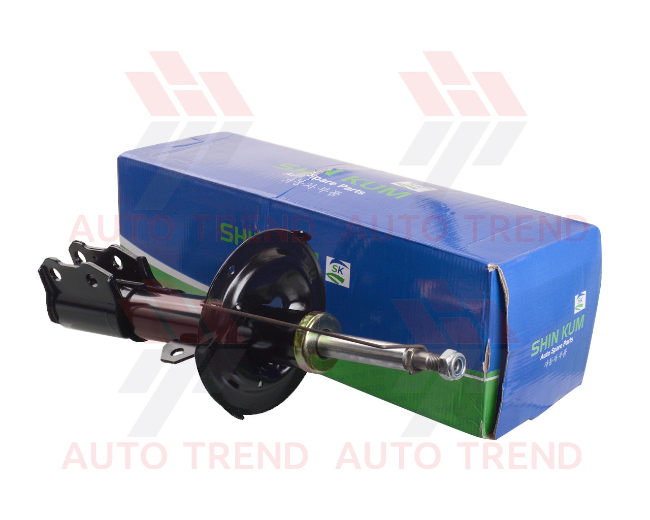 Амортизатор передньої підвіски GEELY/EMGRAND EC-7/BYD F3/SL/FC Vision/Lifan лівий (SHIN KUM) (1064001256)