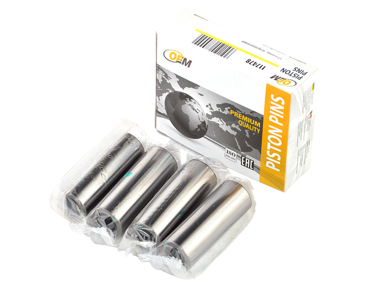 Палець поршневий ВАЗ 2101,2102,2103,2106, 21213, 21083 червоний, (клас 3) (21213-1004020 Red) (OEM), фото 1