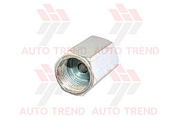 З'єднувач трубок гальмівних ВАЗ 2123 Niva Chevrolet М12х1 - М12х1 (муфта) №6 (707) (Тормозные Трубки)