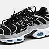 Чоловічі Кросівки Nike Air Max TN Plus Lace Toggle Black Grey / Найк Аїр Макс ТН Плюс Лайс Тогл Чорні з Сірим, фото 8
