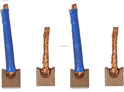 Щiтки стартера Renault Master 2.5 DCi, Рено Мастер 2.5 дизель (мідно-графітні) AS PSX158