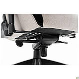 Крісло ігрове VR Racer Textile Halk / Рейсер Халк сірий/чорний, тканина, ТМ Амф, фото 6