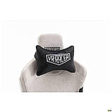 Крісло ігрове VR Racer Textile Halk / Рейсер Халк сірий/чорний, тканина, ТМ Амф, фото 10