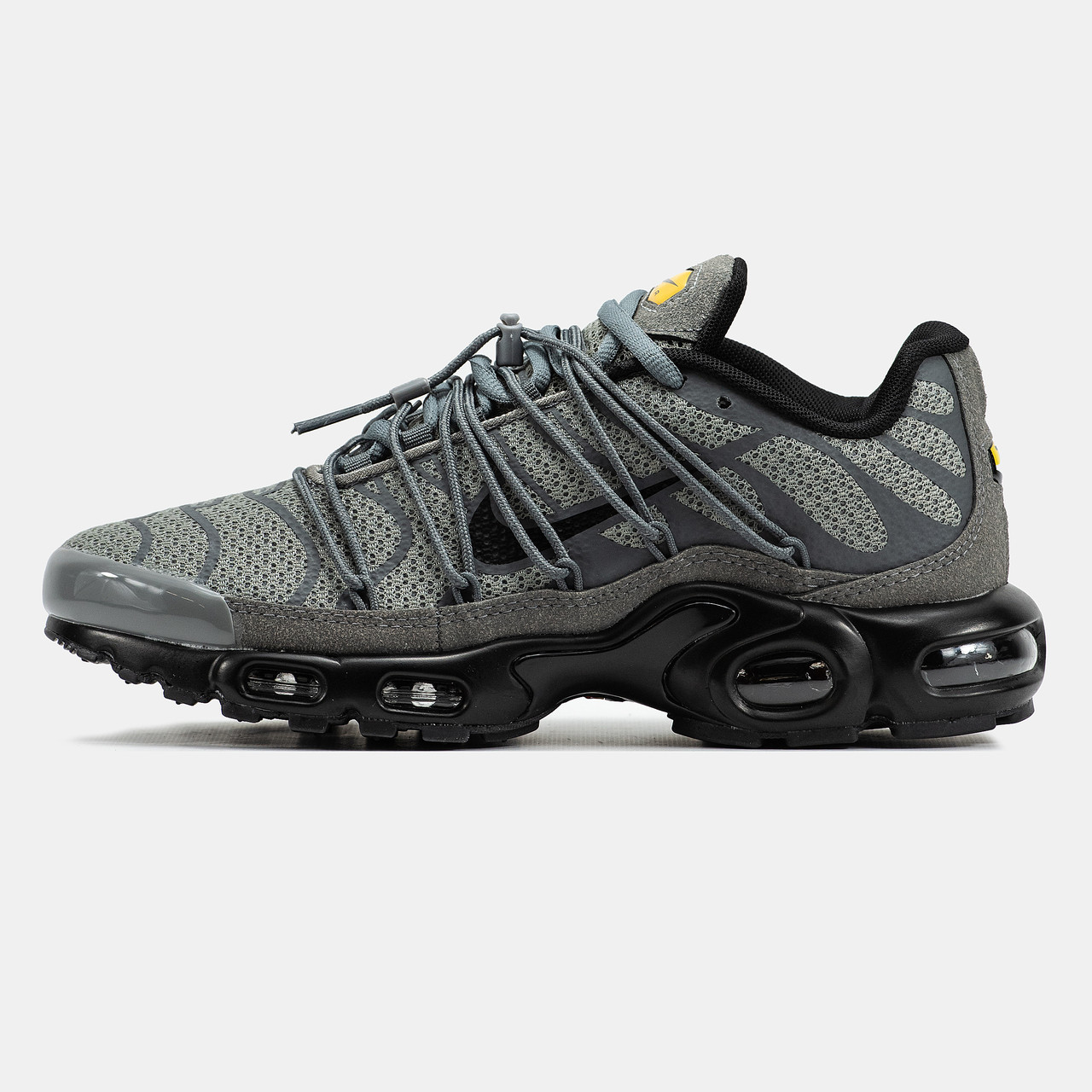 Чоловічі кросівки Nike Air Max TN Plus Lace Toggle Grey | Сірий колір, легка підошва