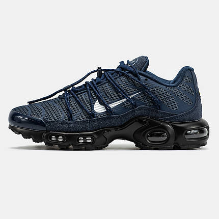 Чоловічі Кросівки Nike Air Max TN Plus Lace Toggle Blue / Найк Аїр Макс ТН Плюс Лайс Тогл Сині, фото 1