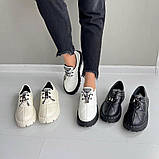 Закриті стильні лофери, ефектні та неповторні, фото 3