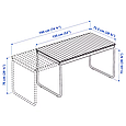 Стіл садовий VASMAN розкладний IKEA 304.690.34, фото 9