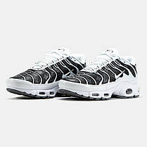 Чоловічі Кросівки Nike Air Max TN Plus x Louis Vuitton / Найк Аїр Макс ТН Плюс Луї Віттон Чорні з Білим, фото 5