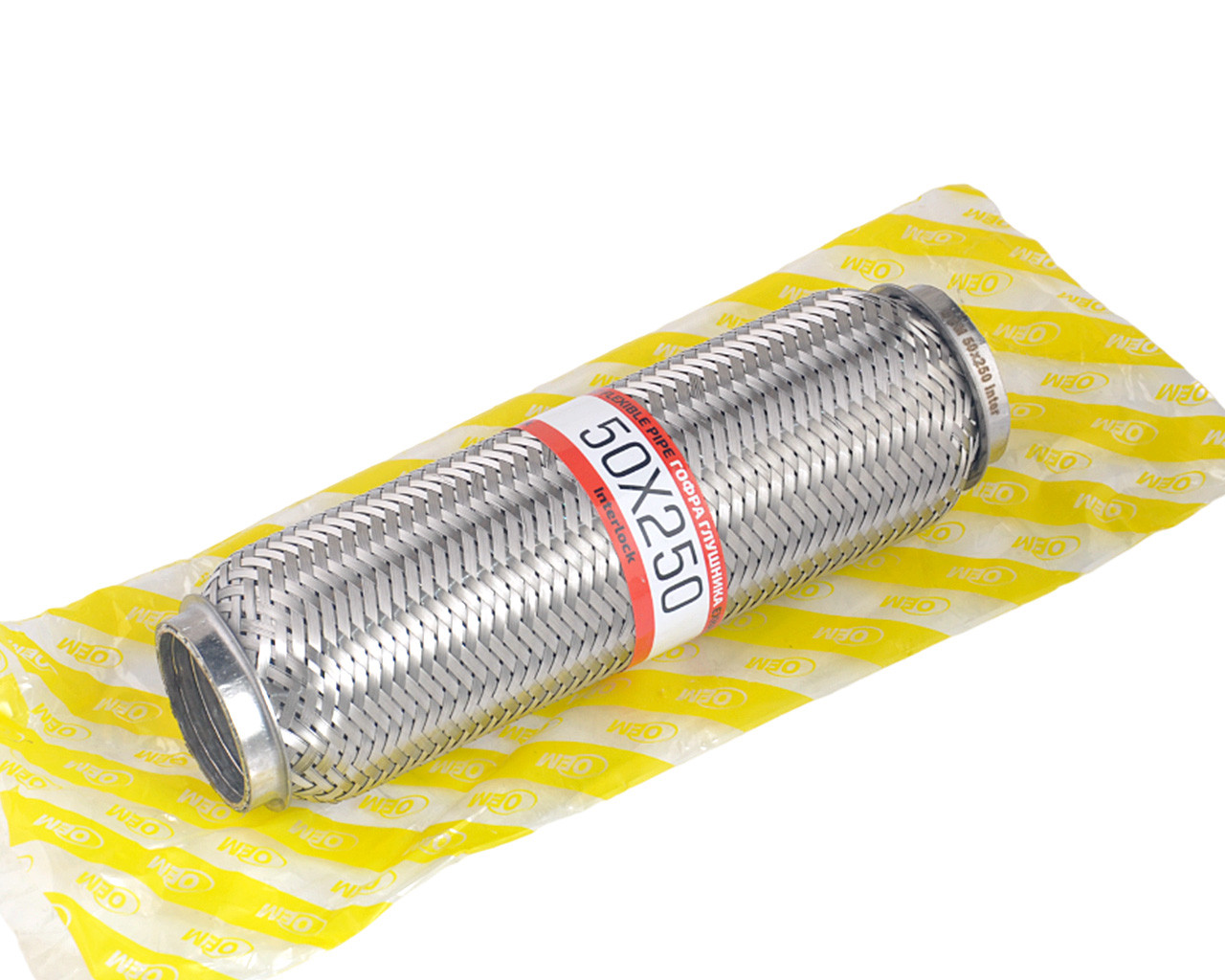 Гофра 50х250 Interlock, MERCEDES 207-410, Mitsubishi Lancer IX - (посилена) (OEM) (50X250 Interlock)