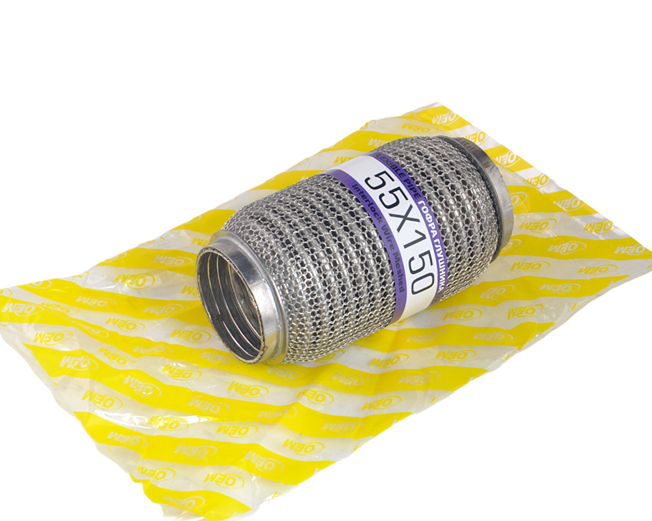 Гофра 55х150 Interlock кольчуга, AUDI A6 - (посилена) (OEM) (55X150 ILM)