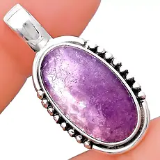 Лепідоліт кулони та підвіски