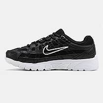 Чоловічі Кросівки Nike P-6000 Black White / Найк П-6000 Чорні з Білим, фото 4