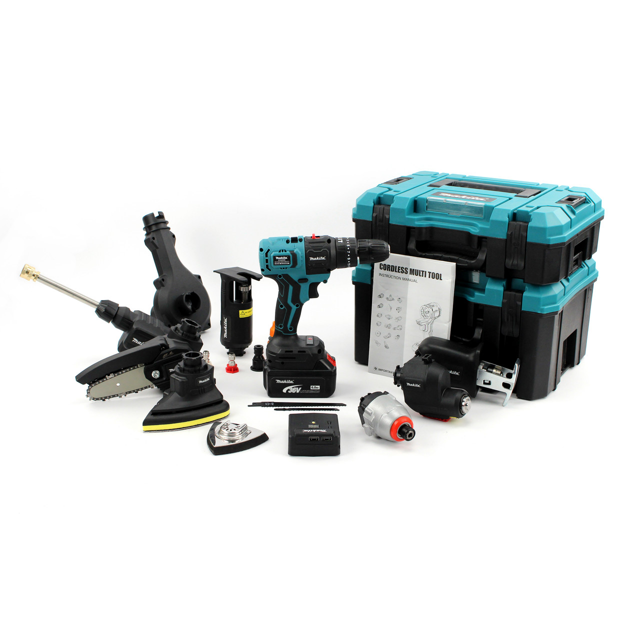 Багатофункціональний набір Makita DF482DWE 11в1