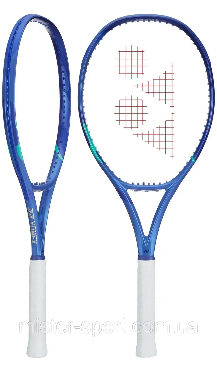 Ракетка для тенісу Yonex 08 Ezone 100L (285g) Blast Blue 2025 (розмір ручки -3), фото 1
