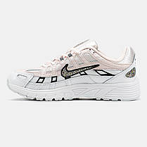 Жіночі Кросівки Nike P-6000 White Soft Pink / Найк П-6000 Софт Білі з Рожевим, фото 4