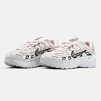 Жіночі Кросівки Nike P-6000 White Soft Pink / Найк П-6000 Софт Білі з Рожевим, фото 5