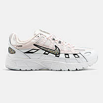 Жіночі Кросівки Nike P-6000 White Soft Pink / Найк П-6000 Софт Білі з Рожевим, фото 3
