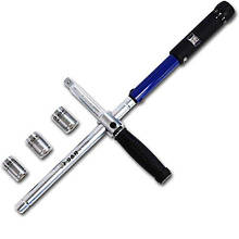 Динамометрический ключ з торцевими головками S & R 1/2 "70-170 Hm
