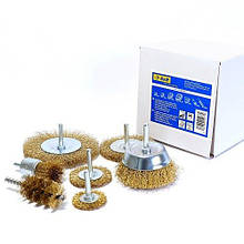 Набір щіток S&R для дриля 7 шт 6 мм