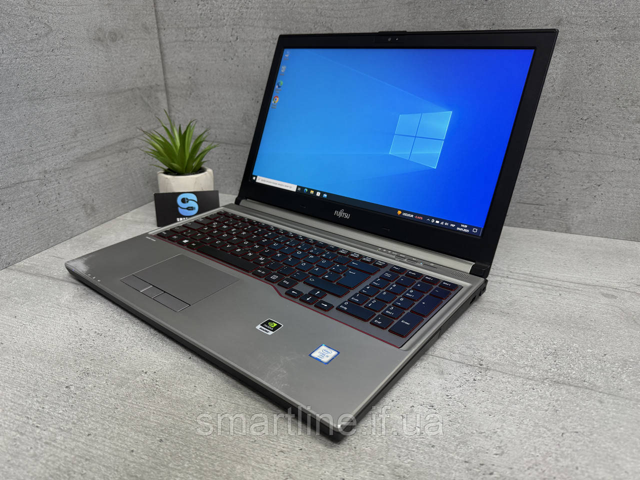 512gb ssd Ігровий ноутбук Fujitsu H760 I5-6440HQ 32gb ddr4