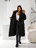 Пальто жіноче зимове норма і батал 8382 си, фото 8