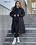 Пальто жіноче зимове норма і батал 8382 си, фото 10