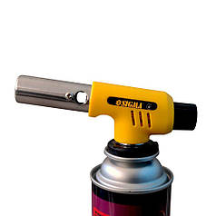 Газовий пальник Sigma з п'єзопідпалом і керамічним соплом, 1300°C, 120 г/год