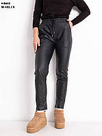 ЖІНОЧІ ДЖОГГЕРИ З ЄКОШКІРИ НА БАЙЦІ